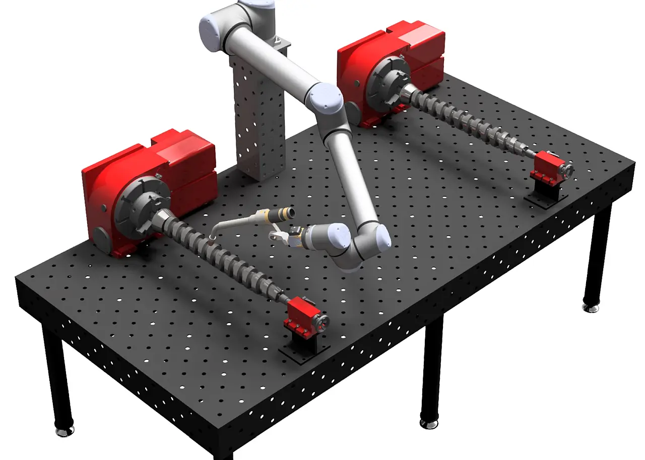 Meja Las Robot Welding - Otomasi Pengelasan Meja Las robot welding