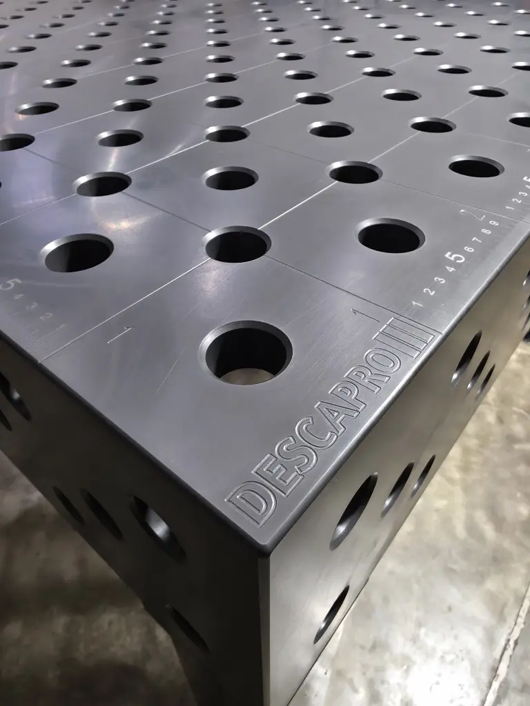 FerroNiteDiffusion treated HD Series welding table from Descapro